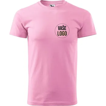 Pánské tričko DOBRÝ TRIKO Pánské tričko s vaším logem Velikost: S, Barva: Růžová