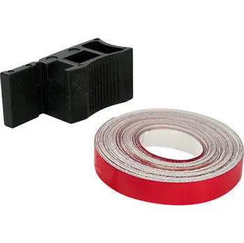 Držák SPZ Reflexní páska na kola červená