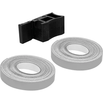 Držák SPZ Páska na kola RACING stříbrná