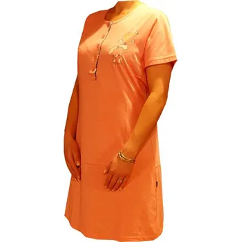 Dámské noční prádlo xcena Bavlněné noční košile růžové Velikost: M