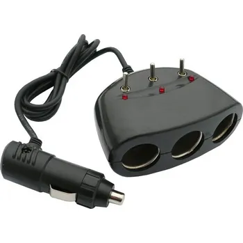 Držák SPZ Zástrčka zapalovače - roztrojka 12