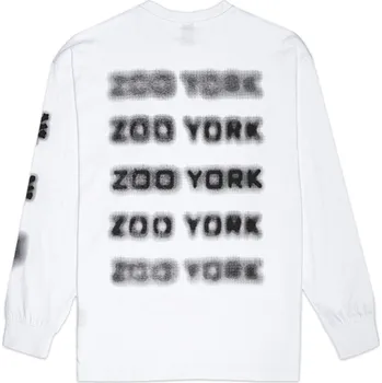 Pánské tričko ZOO YORK triko - Visual Longsleeve White (WHITE) velikost: S
