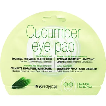 Pleťová maska iN.gredients Cucumber Eye Pads