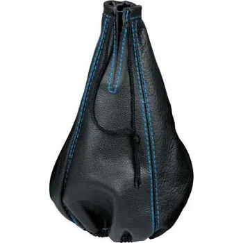 Držák SPZ Potah řadicí páky kůže s modrým šitím