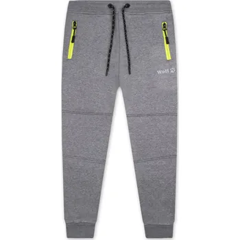 Chlapecké tepláky - Wolf T2376, šedá Barva: Šedá, Velikost: 140