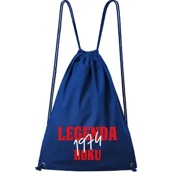 DOBRÝ TRIKO Bavlněný batoh Legenda roku Barva: Královsky modrá