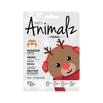 Pleťová maska Reindeer Holiday Animalz Mask