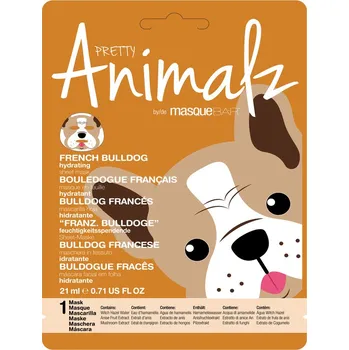 Pleťová maska Animalz French Bull Dog Sheet Mask