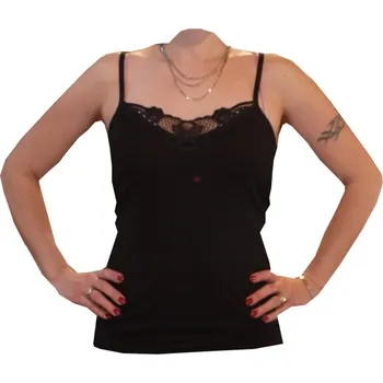 xcena Bavlněná košilka s krajkou Velikost: XL