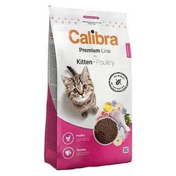 Krmivo pro kočku Calibra Cat Premium Line Kitten Poultry 2kg