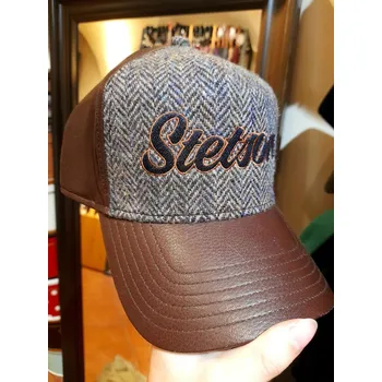 Klobouk Kožená kšiltovka Stetson