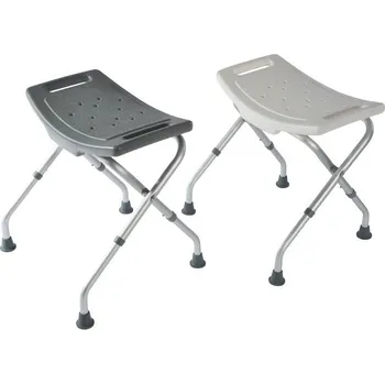 Toaletní křeslo Identites Skládací sprchová stolička Bora Barva: Šedá