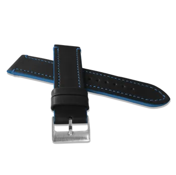 Řemínek na hodinky Řemínek LAVVU TAILOR z luxusní kůže Top Grain LSPBB22 (řemínek, pásek na hodinky)