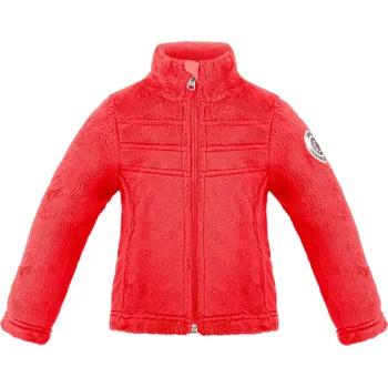 POIVRE BLANC W22-1603-BBGL LONG PILE FLEECE JACKET TECHNO RED Velikost: 2 roky / 92 cm