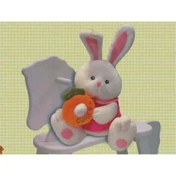 plyšák RUSS Zajíček v šatičkách s mrkví