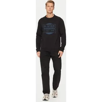 Pánská mikina G-Star Raw Mikina Originals D25441-D797 Černá Regular Fit M