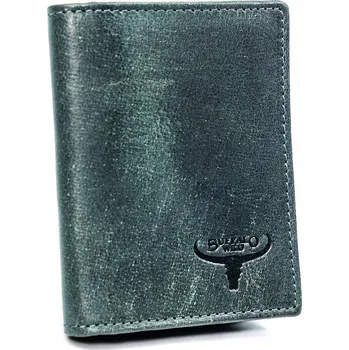 Peněženka Buffalo Wild peněženka z přírodní kůže černá - muž