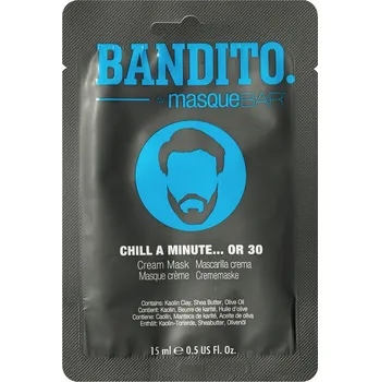 Pleťová maska Bandito Chill a Minute.. Or 30 Cream Mask