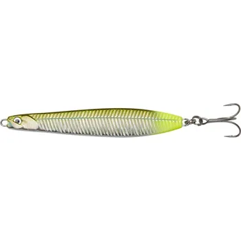 Rybářský háček Pilker Savage Gear Surf Seeker 10cm 30gr Green Silver