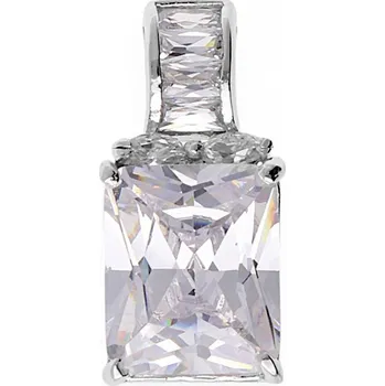 Souprava šperků MPM Dámský stříbrný přívěsek se zirkony Quebecum SPD.8255