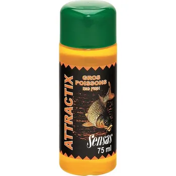 Nástraha Posilovač Sensas Attractix 75ml Grox Poissons / Carp