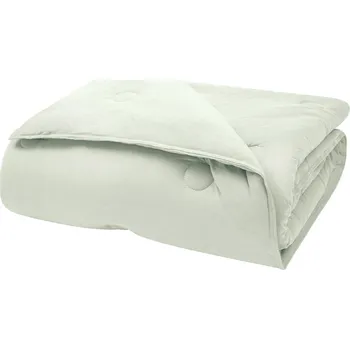 přikrývka Přikrývka Lupa Soft, z česané bavlny, světle zelený, 300 gr/m², 200x220 cm