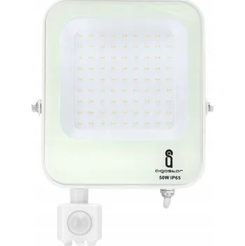 LED zářič 50W halogen IP65 4000K bílý PIR