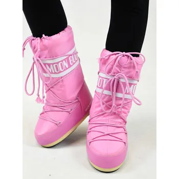 Dámská móda MOON BOOT ICON NYLON PINK Velikost obuvi: 35/38