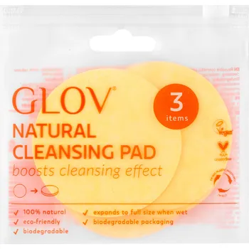 Odličovací ubrousek Natural Cleansing pads 3 pcs yellow