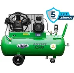Atmos Pístový kompresor Perfect - 3/90 příkon 3,0 kW, výkon 408 l/min, tlak 10 bar, vzdušník 90 l, napětí 400/50 V/Hz