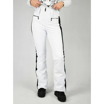 Snowboardové kalhoty POIVRE BLANC W23-0822-WO/A STRETCH SKI PANTS WHITE/BLACK 3 Velikost: L