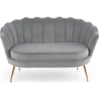 Křeslo Křeslo Halmar AMORINITO XL šedá / zlatá