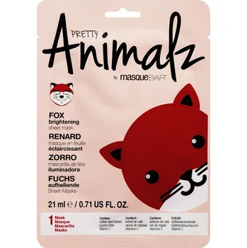 Pleťová maska Animalz Fox Sheet Mask