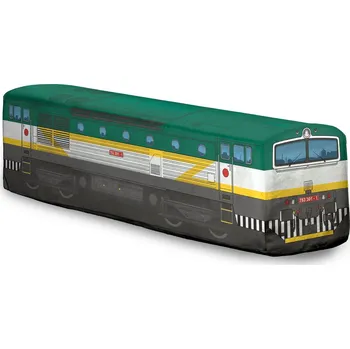 plyšák Plyšový vláček Brejlovec 49 cm - zelený