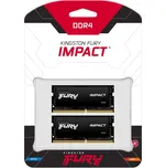 Kingston Technology FURY 64 GB 3200 MT/s DDR4 CL20 SODIMM (sada dvou) Impact