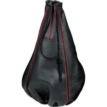 Držák SPZ Potah řadicí páky kůže s červeným šitím