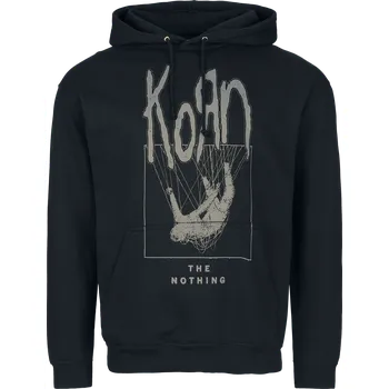 Pánská mikina Mikina s kapucí z Korn - The nothing - Muži - černá