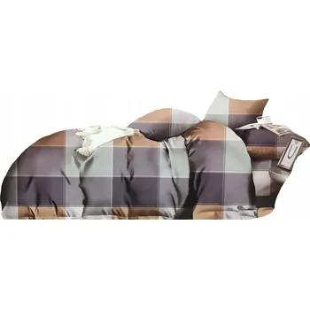 Povlečení POVLEČENÍ 160x200 BAVLNA SATÉN + 2 POVLAKY 70x80 SADA POVLEČENÍ KRATA