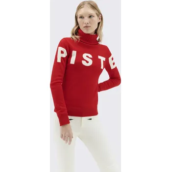 Dámský svetr PERFECT MOMENT PISTE SWEATER II RED Velikost: L