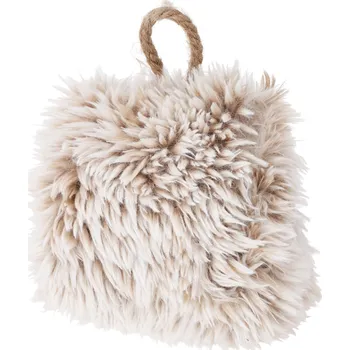 H&L Dveřní zarážka Cube 15x10x15cm, béžová