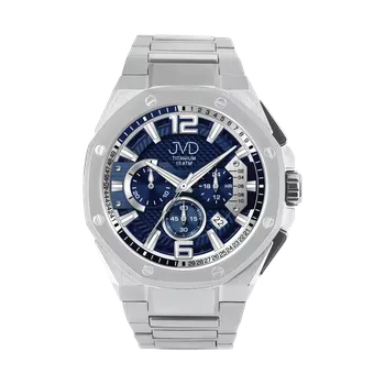 Hodinky JVD Pánské titanové antialergické vodotěsné hodinky JVD JE2006.2