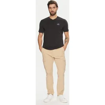 Pánské tričko Aeronautica Militare T-Shirt 242TS2333J662 Černá Regular Fit M