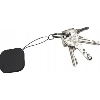 Lokátor GPS lokátor Bluetooth pro děti, klíče, psa černý