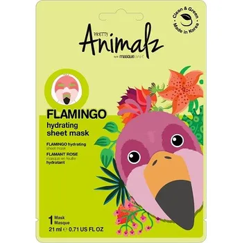Pleťová maska Animalz Flamingo Sheet Mask