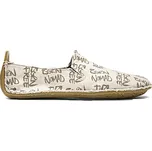 Vivobarefoot ABABA K CREAM BORN FREE CANVAS velikost 33 - Béžová