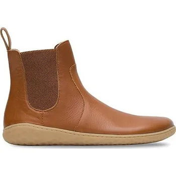 Dámské kozačky Vivobarefoot GEO CHELSEA WOMENS TAN velikost 41 - Hnědá