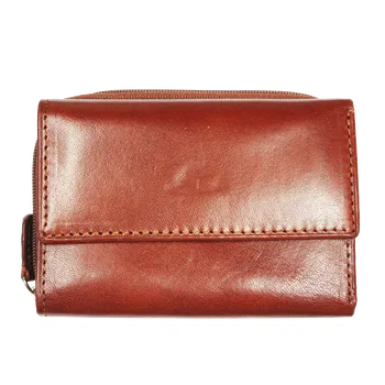 Peněženka NovaKabelka.cz Dámská kožená peněženka 8116 Marrone