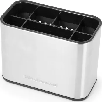 Odkapávač na nádobí KitchenAid nerezový dřezový organizér, KEG784OSSSA