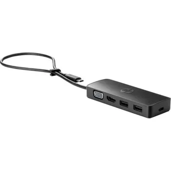 USB hub HP USB-C Travel Hub G2 Wired USB 3.2 Gen 1 (3.1 Gen 1) Type-C černá (235N8AA)