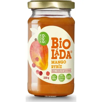 Koldokol Bioláda mango/rybíz BIO 230 g